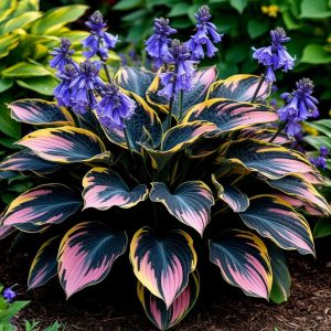 Хоста Пайн Эхо купить по цене от 699р. в интернет-магазине «Посадика» с доставкой почтой в в Санкт-Петербурге и по всей России – [изображение №1].